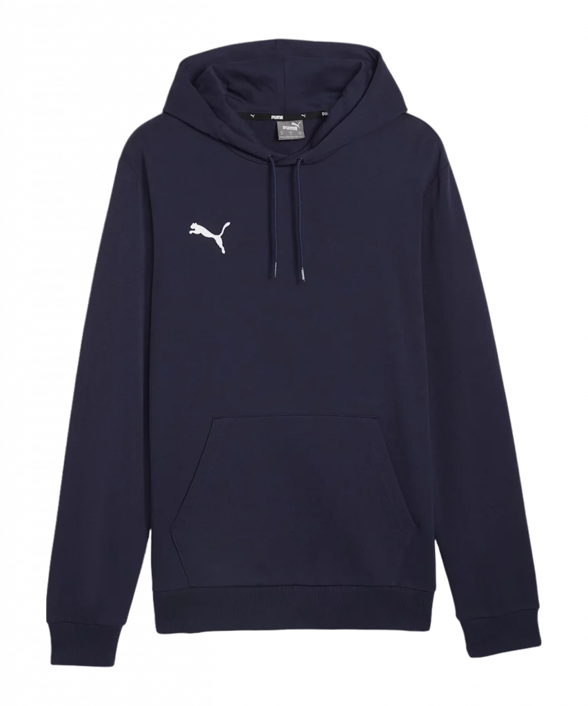 puma teamgoal casuals hoody blau f06 658618 teamsport