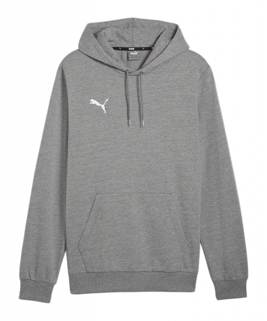 puma teamgoal casuals hoody grau f33 658618 teamsport
