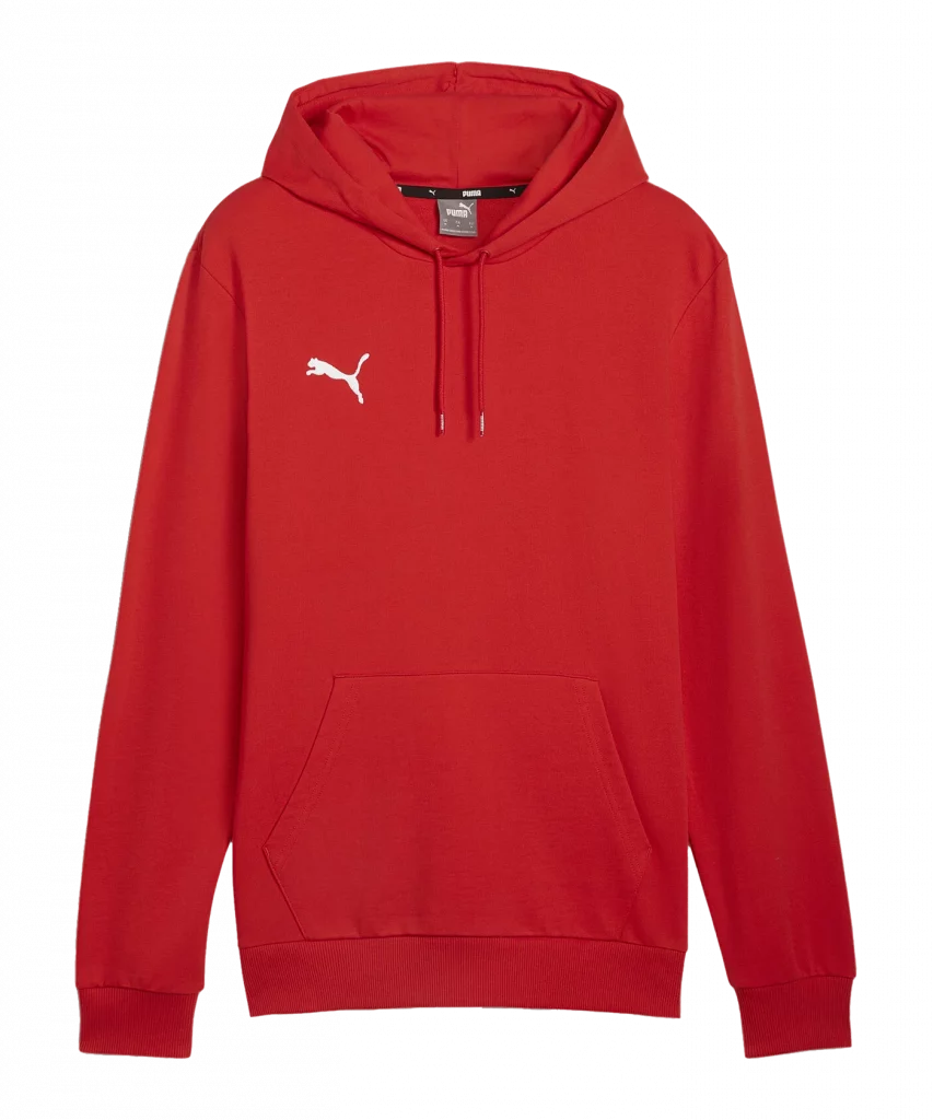 puma teamgoal casuals hoody rot f01 658618 teamsport