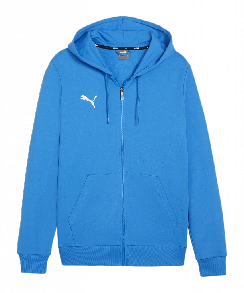 puma teamgoal casuals kapuzenjacke blau f02 658595 teamsport