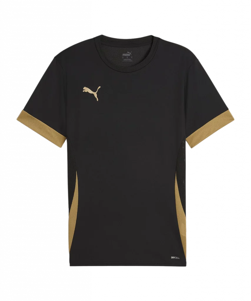 puma teamgoal schwarz gold f28 705747 teamsport