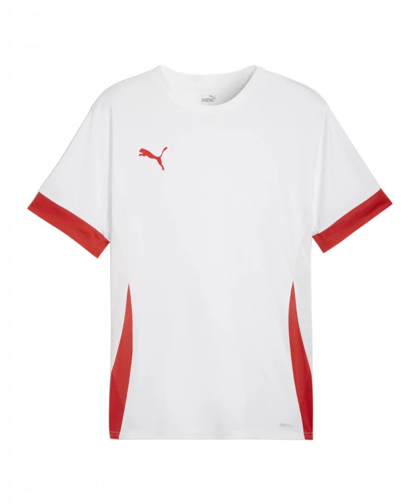 puma teamgoal weiss rot f11 705747 teamsport